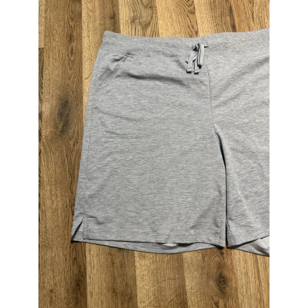 Athletic Works Shorts Womens Size XXL Gray Drawstring Activewear NEW